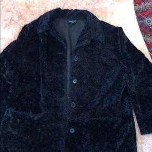 KAREN KANE VELOUR BLAZER/COAT SIZE S